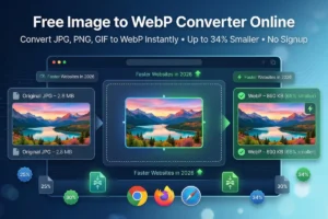 Free Image to WebP Converter Online: Convert JPG, PNG, GIF to WebP Instantly for Faster Websites in 2026