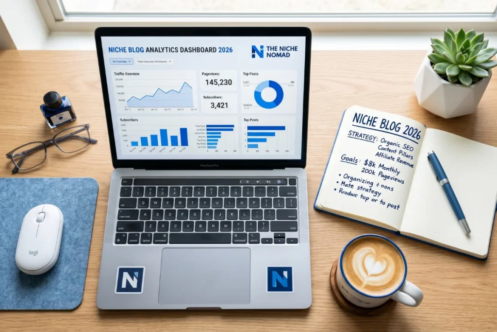 Step-by-step guide on how to start a profitable niche blog in 2026
